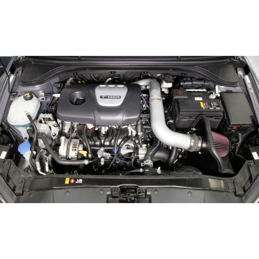 [K&N]   Metal Intake Kits - 69-5317TS K&N Performance Air Intake System, 2017 - 2020  Hyundai Elantra/ Hyundai i30N