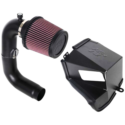 [K&N]   Metal Intake Kits - 69-8011TTK K&N Performance Air Intake System, 2018 - 2020 Subaru WRX 2.0L H4