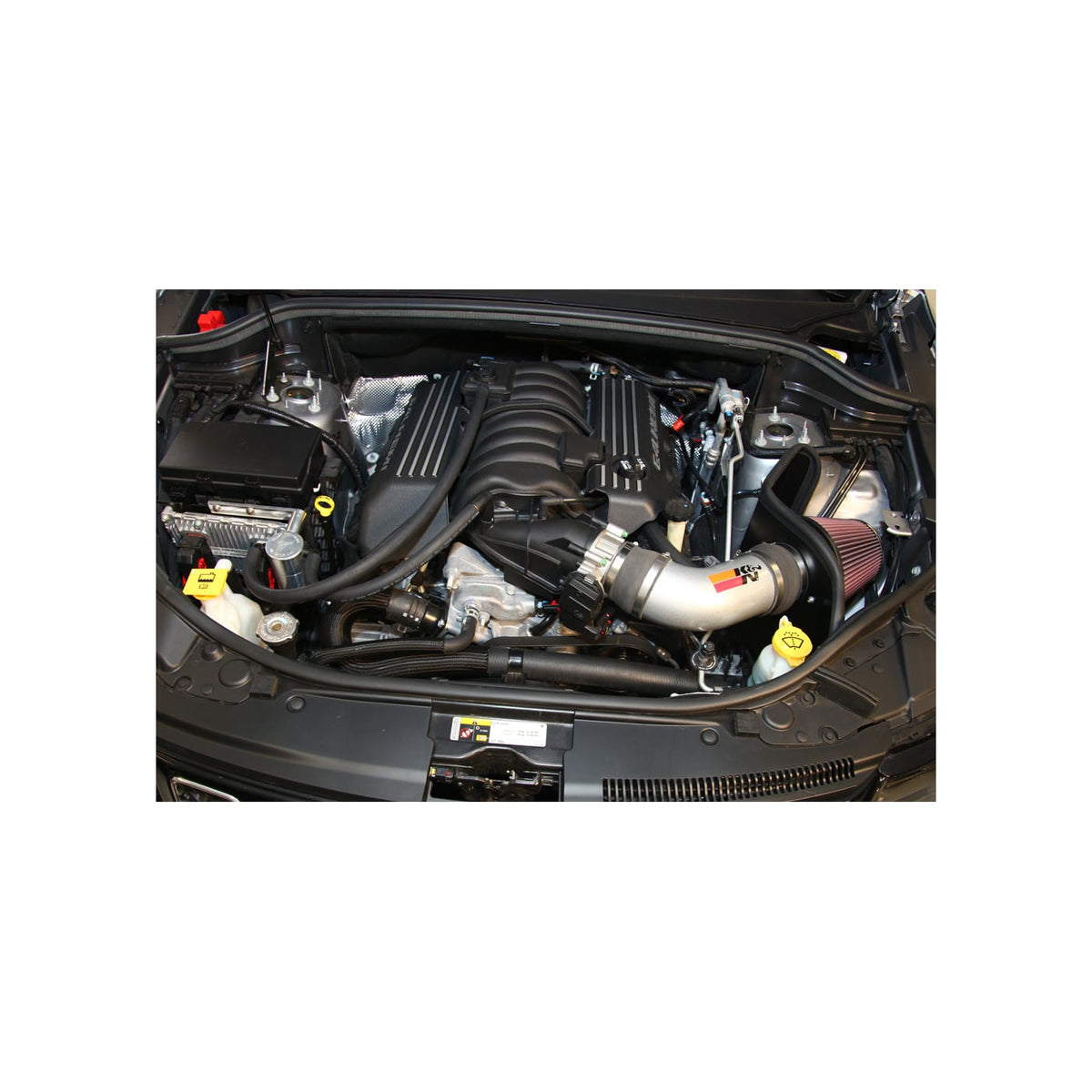 [K&N]   Metal Intake Kits - 77-1567KS K&N Performance Air Intake System, 2014 - 2023 Jeep Grand Cherokee/Dodge Durango