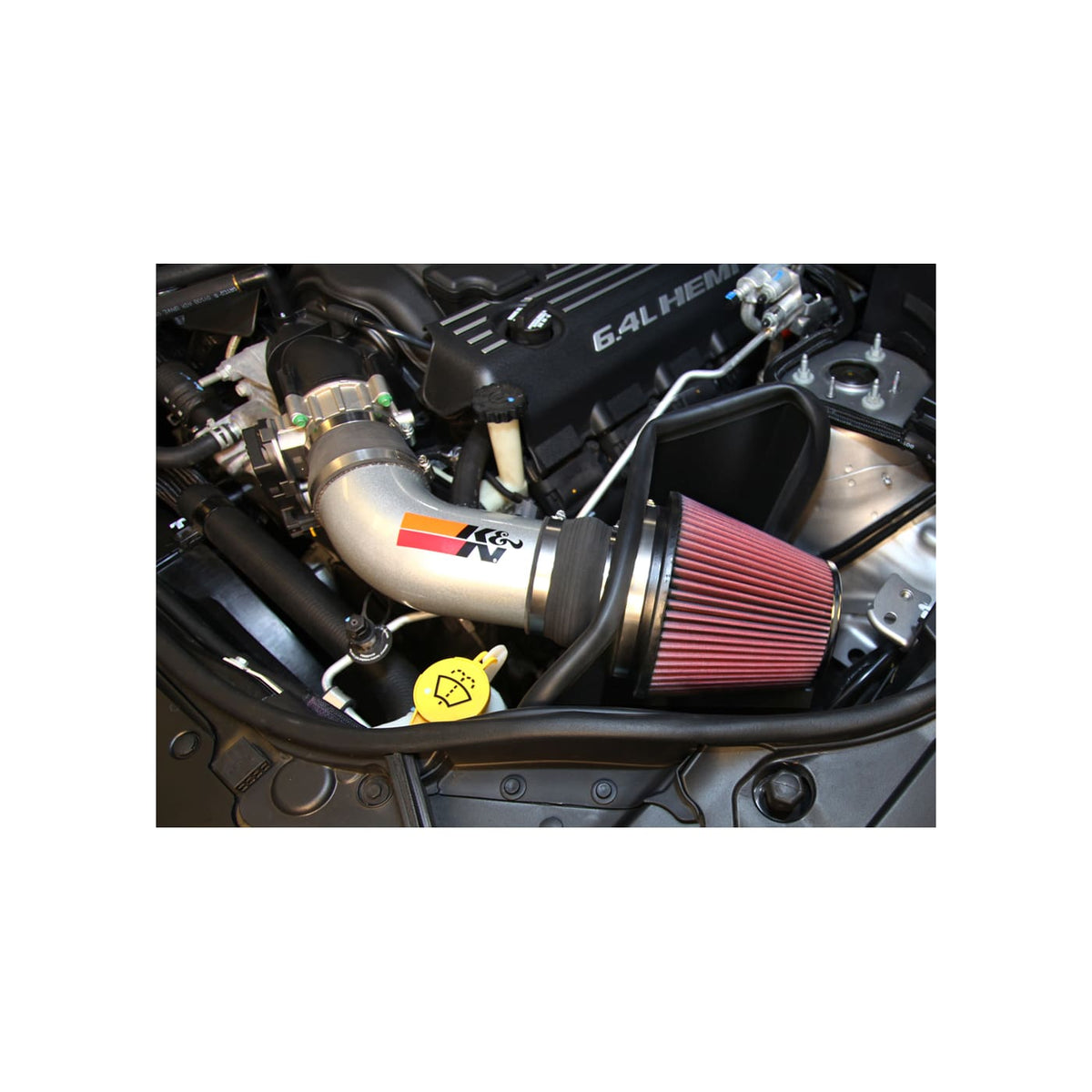 [K&N]   Metal Intake Kits - 77-1567KS K&N Performance Air Intake System, 2014 - 2023 Jeep Grand Cherokee/Dodge Durango