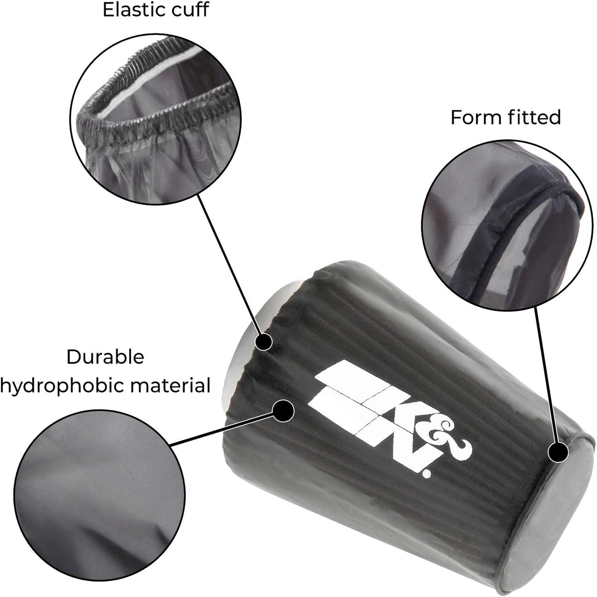 [K&N]   Air Filter Wrap - AC-4096PK K&N AIR FILTER WRAP (FORMULA FORD)