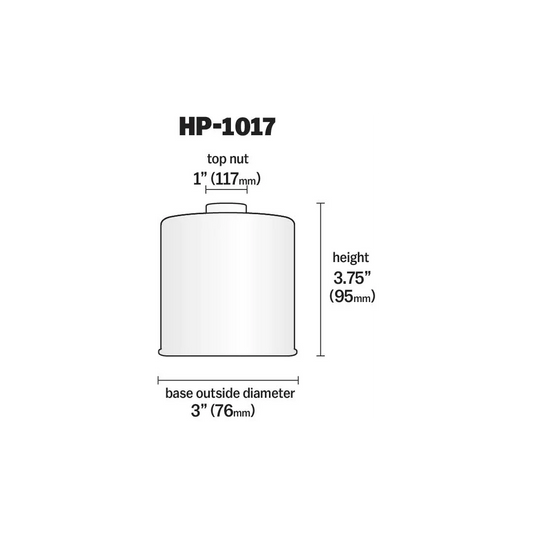 [K&N]   Oil Filters - HP-1017 K&N Oil Filter