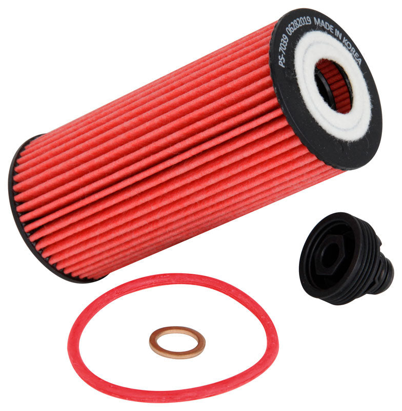 [K&N]   Oil Filters - HP-7039 K&N Oil Filter, 2014 - 2025 Mini Cooper/ Mini Countryman / BMW X1/ X2/ i8