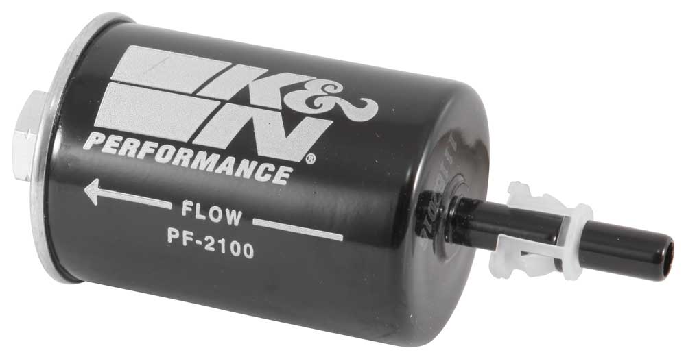 [K&N]   Fuel Filter - PF-2100 K&N Fuel Filter, 1982 - 2016 Chevrolet/ Oldsmobile/ Ford/ Pontiac/ Buick