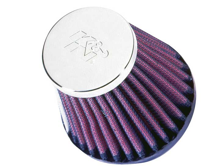 [K&N]   Universal Air Filters - RC-2580 K&N Universal Clamp-On Air Filter