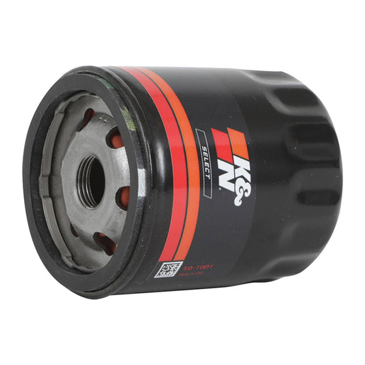 [K&N]   Oil Filters - SO-1001 K&N Oil Filter; Spin-On, 1975 - 2018 Buick/ Cadillac/ Chevrolet/ Fiat/ GMC/ Isuzu/ Jeep