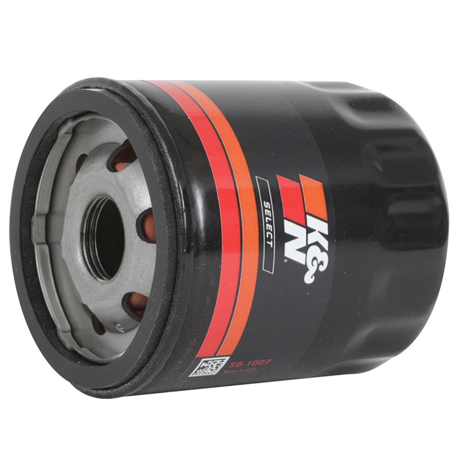 [K&N]   Oil Filters - SO-1007 K&N Oil Filter; Spin-On, 1975 - 2012 GMC/ Chevrolet/ Jeep/ Isuzu/ Pontiac/ Buick