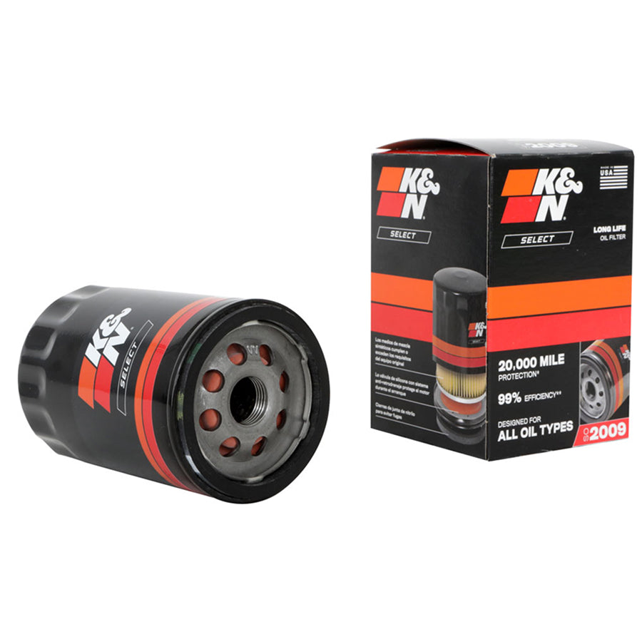 [K&N]   Oil Filters - SO-2009 K&N Oil Filter; Spin-On 1963 - 2015 VW/ Ford/ Mazda/ Seat/ Dodge/ Jaguar