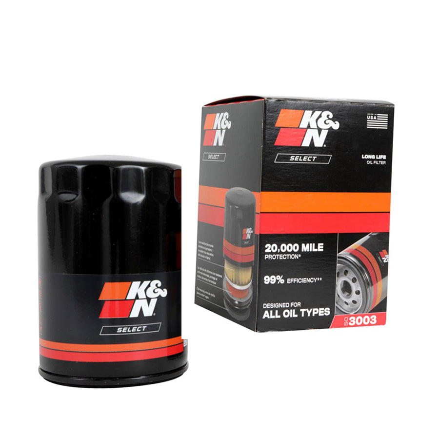 [K&N]   Oil Filters - SO-3003 K&N Oil Filter; Spin-On, 2001 - 2019 GMC/ Chevrolet 6.6L V7 Models