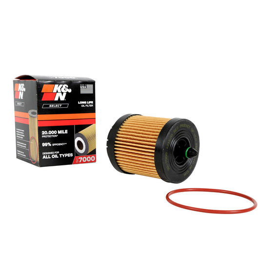 [K&N]   Oil Filters - SO-7000 K&N Oil Filter, 2000 - 2017 Buick/ Chevrolet/ GMC/ Pontiac/ Saab