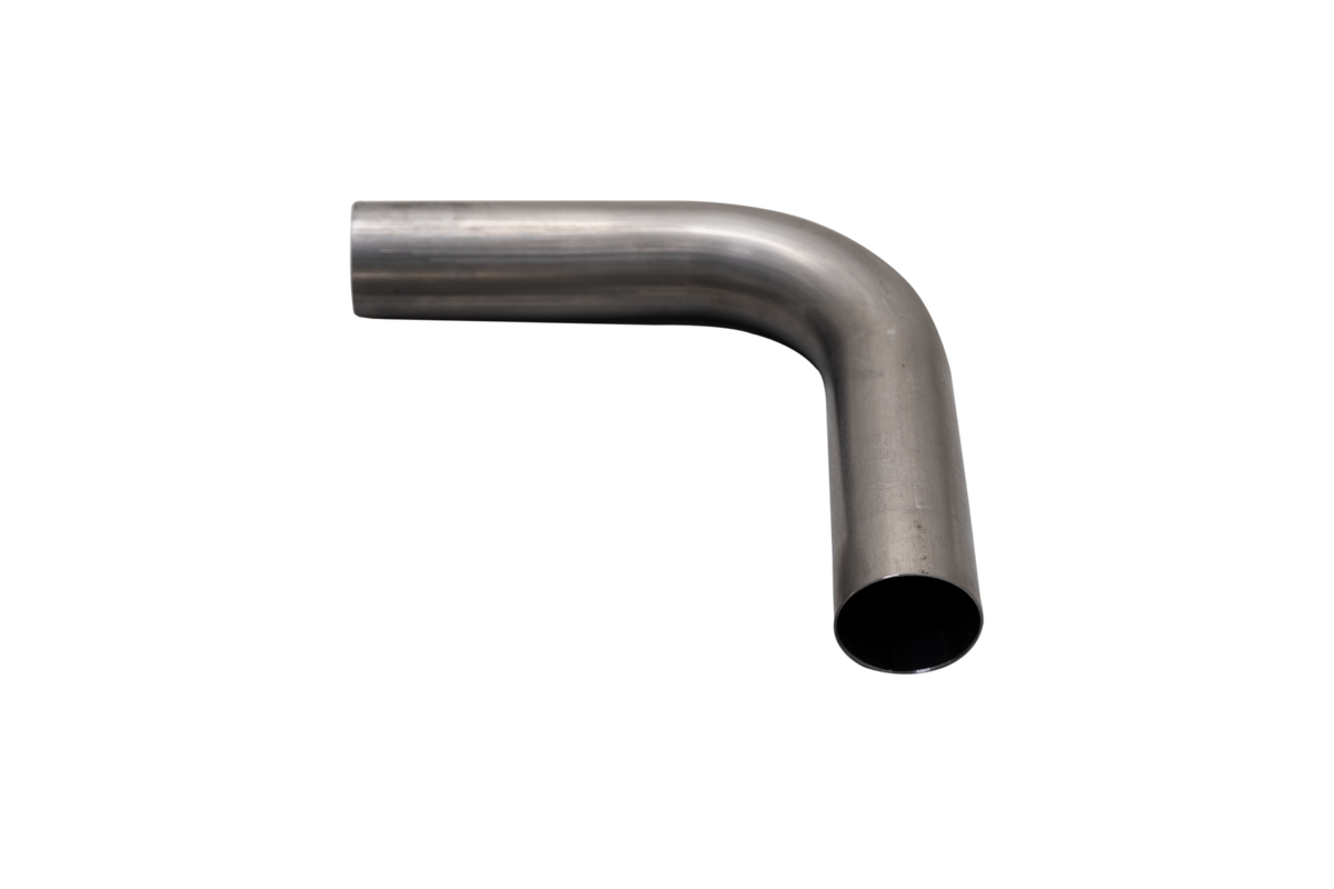 2.5Inch Mandrel Bend, 90 Degree, 409 Stainless Steel