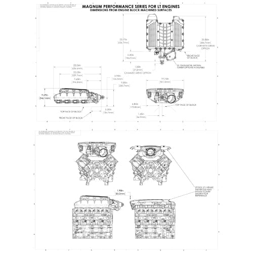 [Magnuson]   Supercharger - TVS2650R Magnum LT4 Camaro/ CTS-V Supercharger System