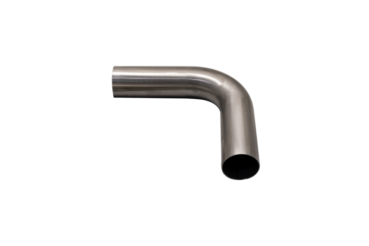2.25″ Mandrel Bend, 90 Degree, Brushed 304 Stainless Steel