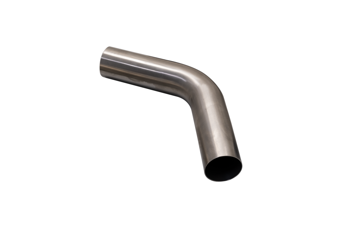 2.5″ Mandrel Bend, 60 Degree, Brushed 304 Stainless Steel