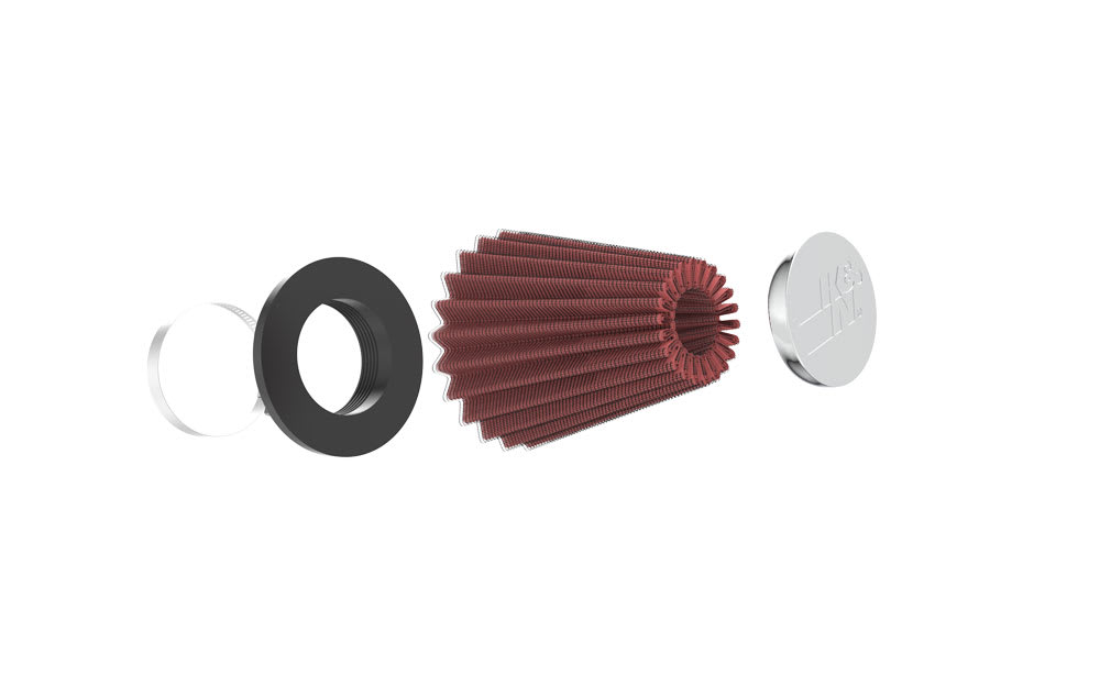 [K&N]   Universal Air Filters - RC-1200 K&N Universal Clamp-On Air Filter