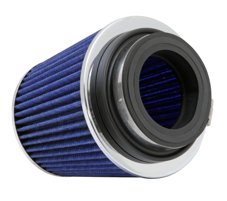 [K&N]   Universal Air Filters - RG-1001BL-L K&N Universal Chrome Filter Multi Lingual