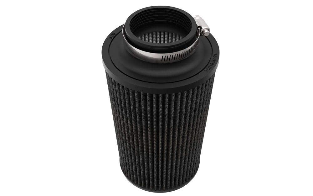 [K&N]   Universal Air Filters - RU-3109HBK K&N Universal Clamp-On Air Filter - 3"FLG, 6"B, 5-1/4"T, 9"H