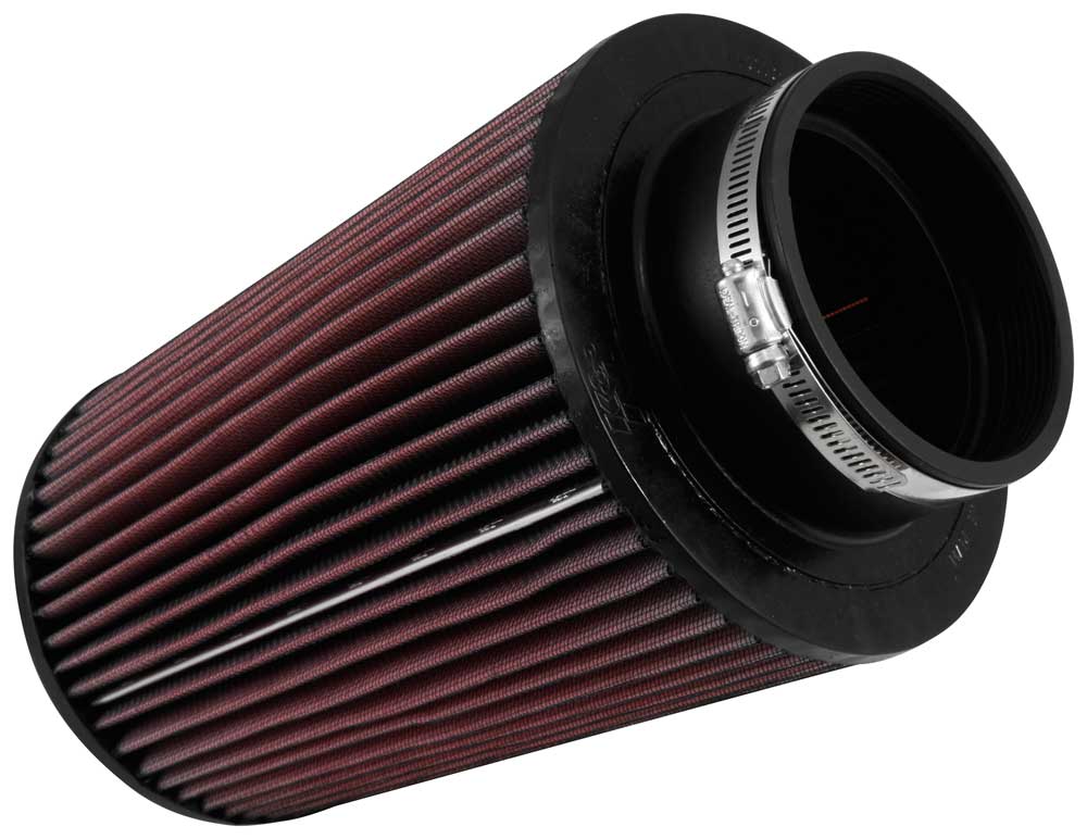 [K&N]   Universal Air Filters - RU-5045 K&N Universal Clamp-On Air Filter - 4"FLG, 6-3/4"B, 5-7/8"T, 9-1/2"H