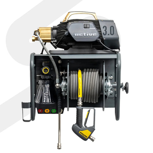 [Active]    - Active 3.0 Electric Pressure Washer Fixed Wall Mount & Accessory Bundle