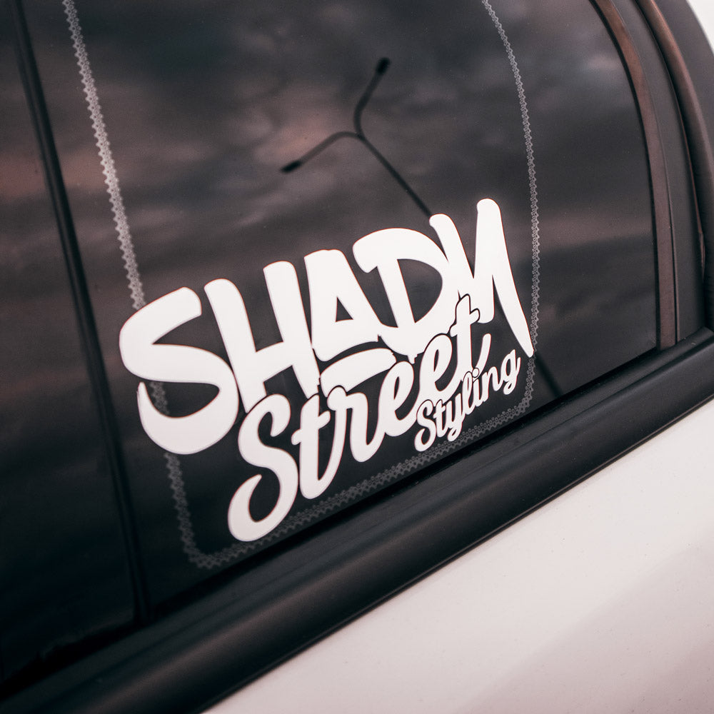 Shady Street Styling brand decal stickers 150mmx70mm