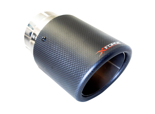 Carbon Fibre Tip 2.5" inlet 4.5" outlet