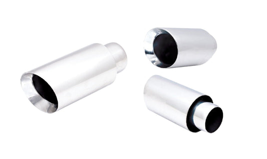 4.5Inch Angle Cut Universal Exhaust Tip with Slip On Inlet