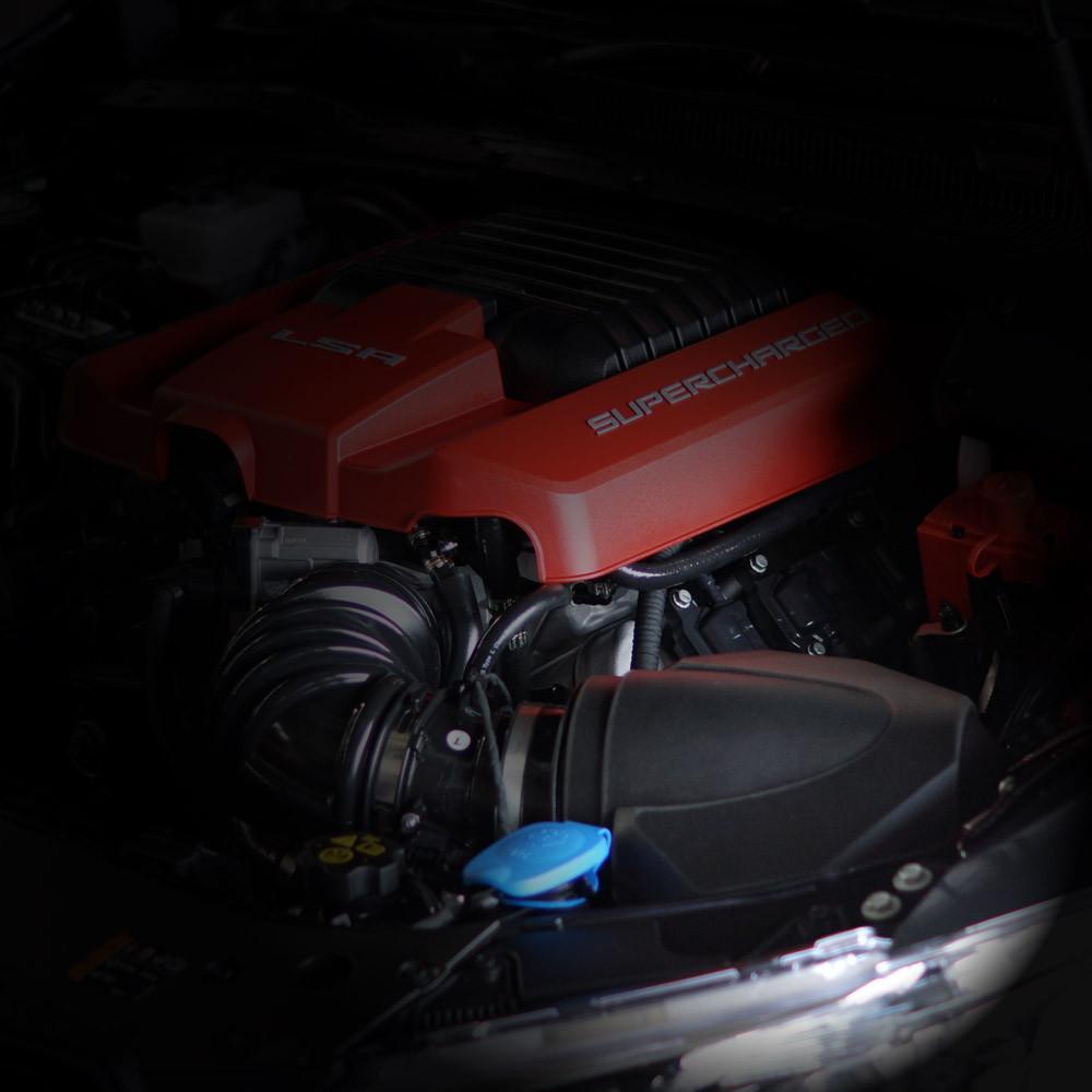 [VCM Performance]   Intake - VCM VF LSA (GTS) Sealed Airbox with Custom K&N Filter Assembly (LSA Engine Only)