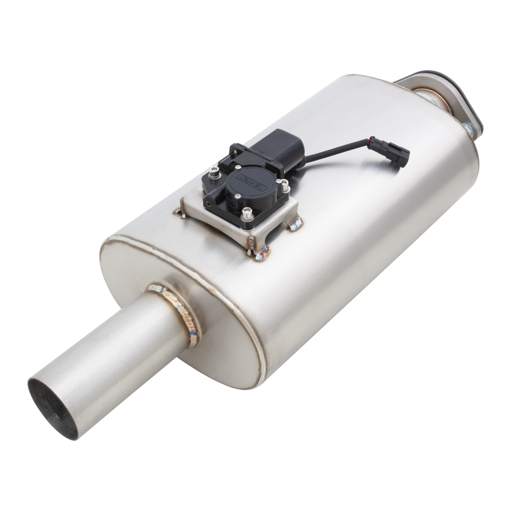 2.5Inch Inlet Oval Varex muffler