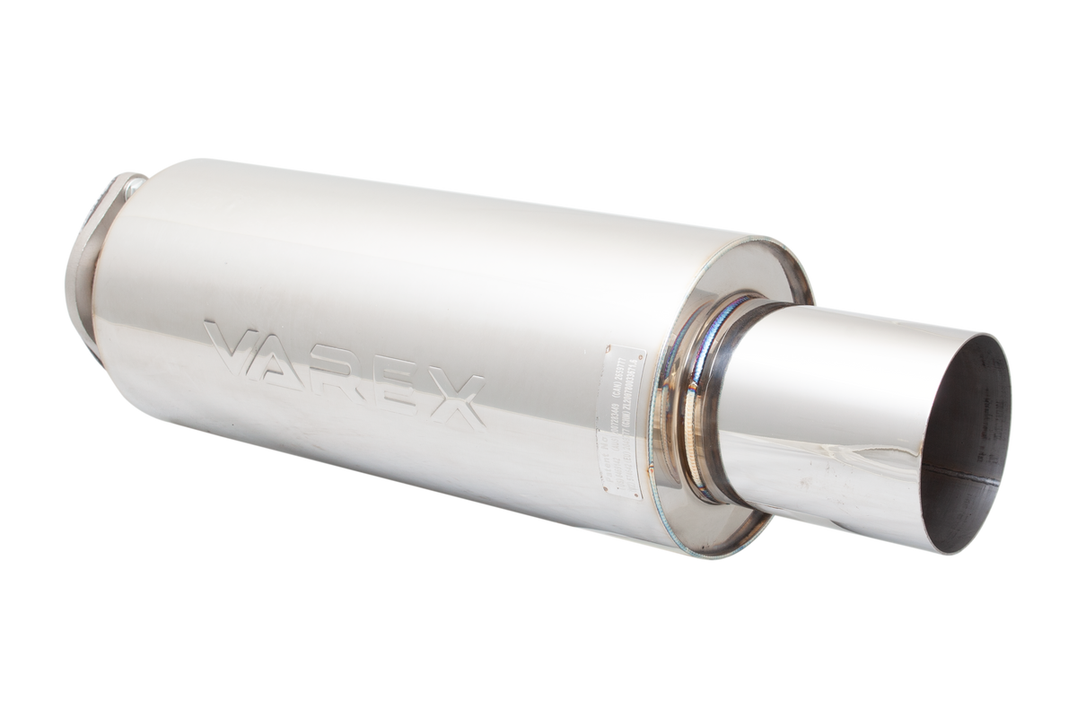 2.5Inch Cannon Style Varex Universal Muffler