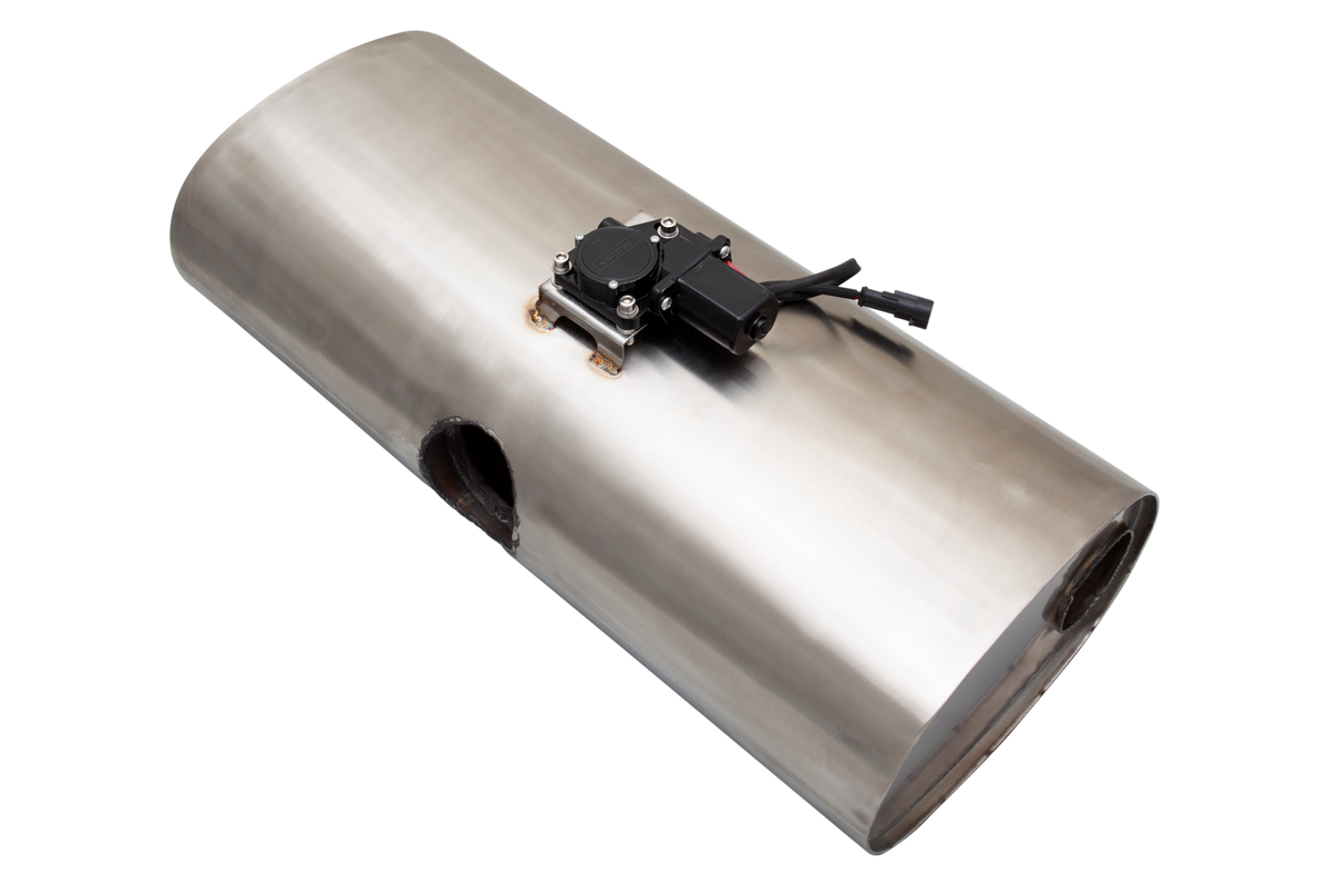 Flanged East West Oval Varex Universal Muffler N Edition