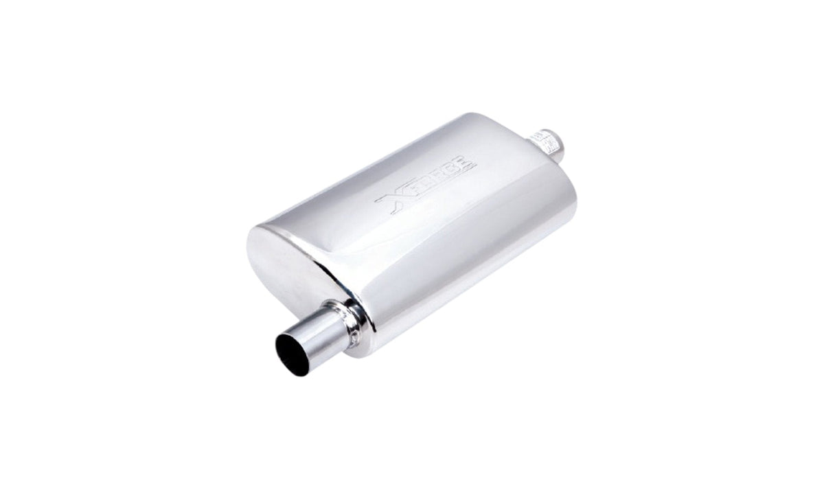 304 Stainless Steel 2.5" 8"x4"x14" Muffler