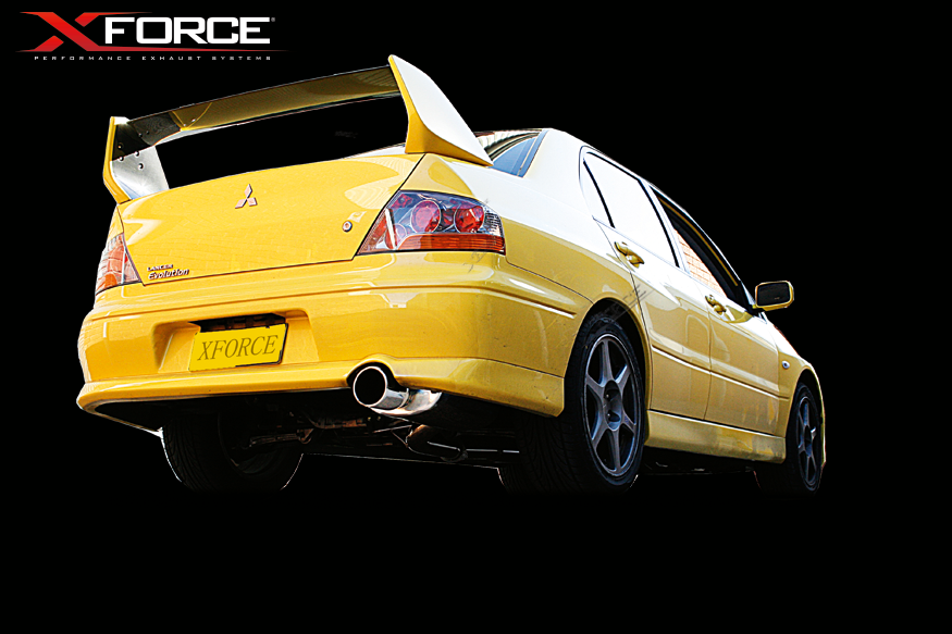 Mitsubishi Evolution Varex Valved Cat Back Exhaust