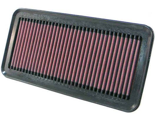 [K&N]   Air Filters - 33-2354 K&N Replacement Air Filter, 2005 - 2013 Kia Rio/ Hyundai Accent