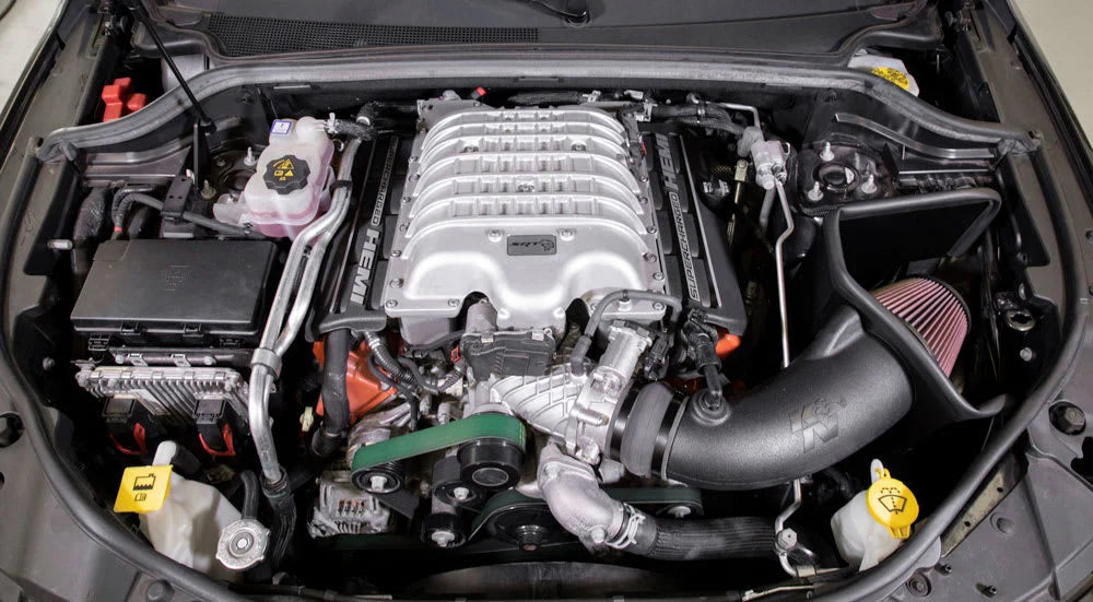 [K&N]   Intake Kits - 63-1579 K&N Performance Air Intake System 2018 - 2023 Dodge Durango/Jeep Grand Cherokee Trackhawk