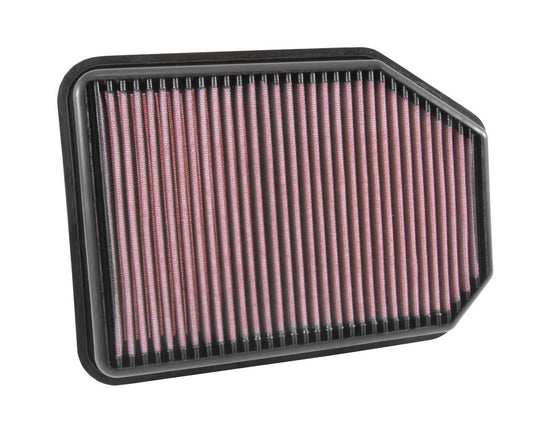 [K&N]   Air Filters - 33-5023 K&N Replacement Air Filter, 2007 - 2018 Jeep Wrangler
