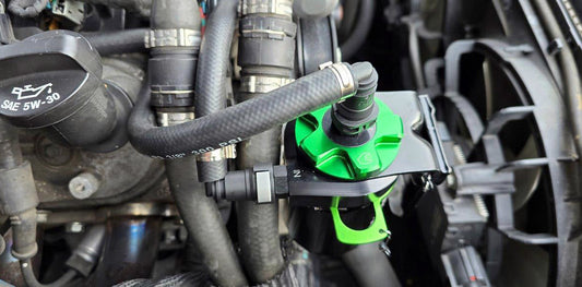 [Improved Racing]   Oil System - CCS Oil Catch Can Kit, LS Water Pump Mount, for Holden VE - VF