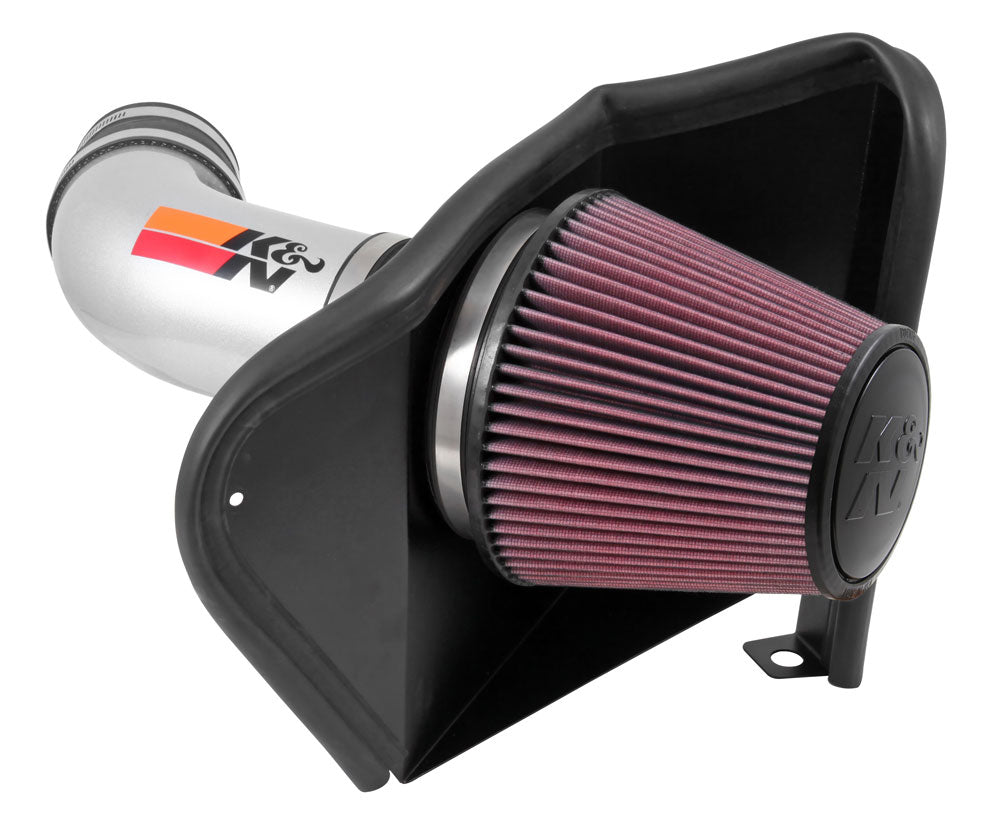 [K&N]   Metal Intake Kits - 77-1567KS K&N Performance Air Intake System, 2014 - 2023 Jeep Grand Cherokee/Dodge Durango