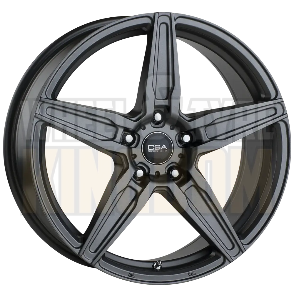 CSA Monaco 18x8 5x100 +38 Matte Grey