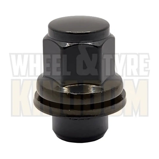 Dynamic Accessories Wheel Nut 12x1.25 38mm 21mm Hex Black Mag Nut