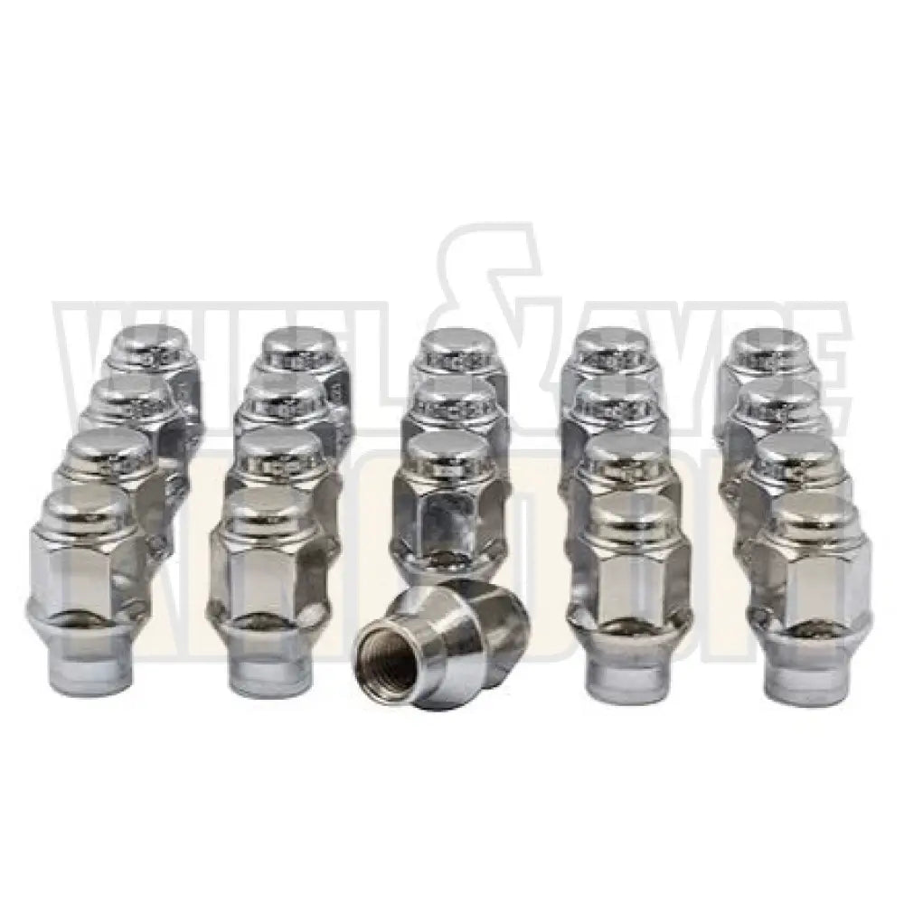 Dynamic Accessories Wheel Nut 12x1.5 36mm 19mm Hex ET Chrome (pack of 24)