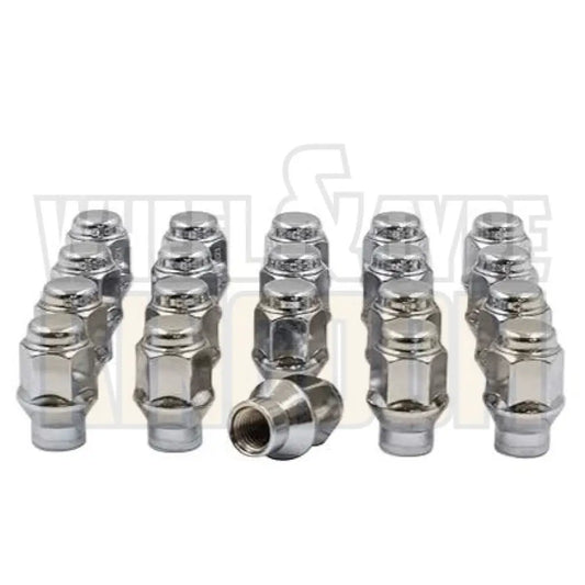 Dynamic Accessories Wheel Nut 12x1.5 36mm 19mm Hex ET Chrome (pack of 24)