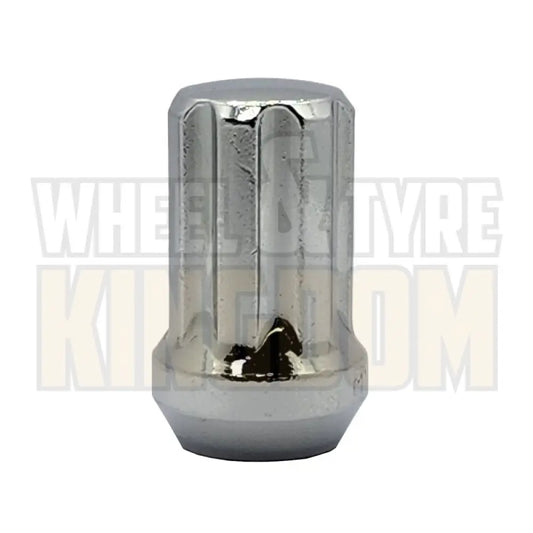 Dynamic Accessories Wheel Nut 14x1.5 38mm Spline Chrome (7-point Truck)