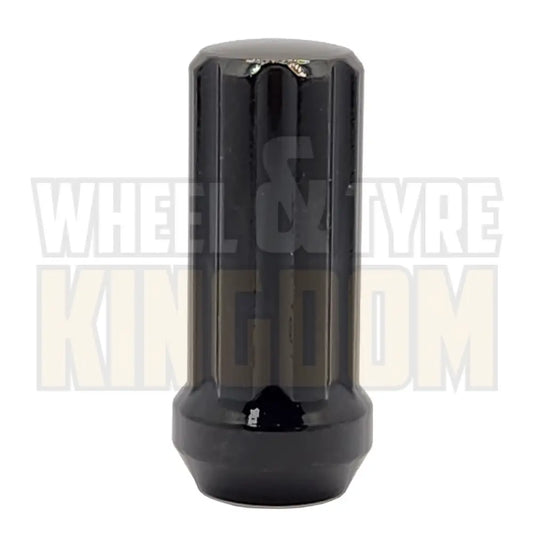 Dynamic Accessories Wheel Nut 14x1.5 52mm Spline Black (7-point Truck)