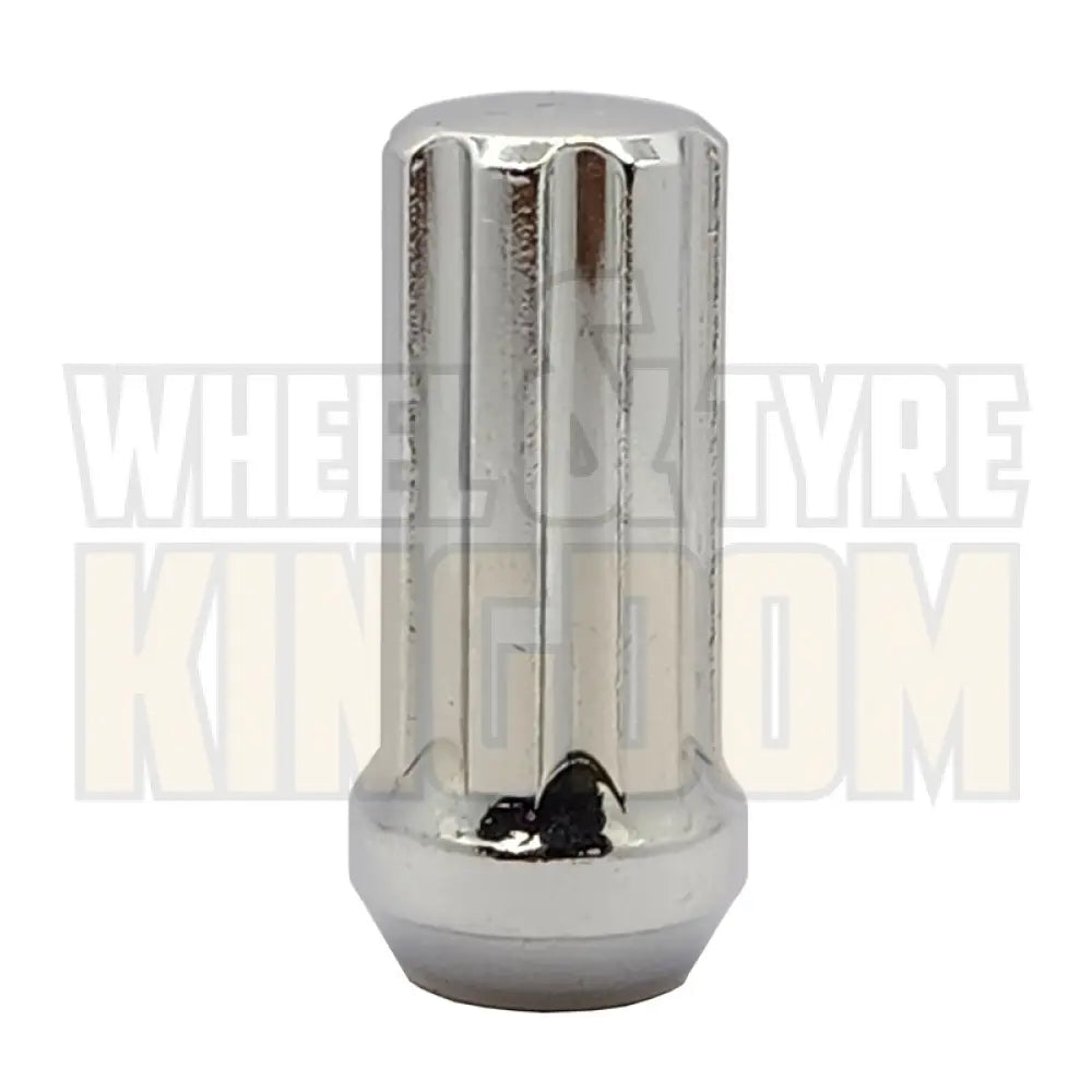 Dynamic Accessories Wheel Nut 14x1.5 52mm Spline Chrome (7-point Truck)