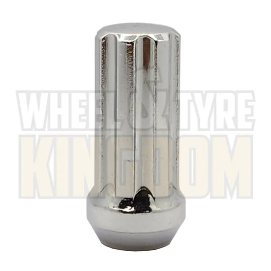 Dynamic Accessories Wheel Nut 14x1.5 52mm Spline Chrome (7-point Truck)