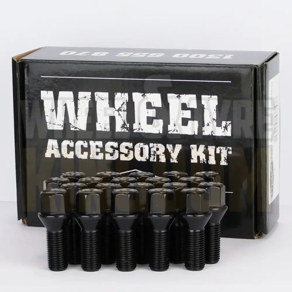 Dynamic Accessories Wheel Stud 14x1.5 54mm 19mm Hex Black Steel (pack of 20)