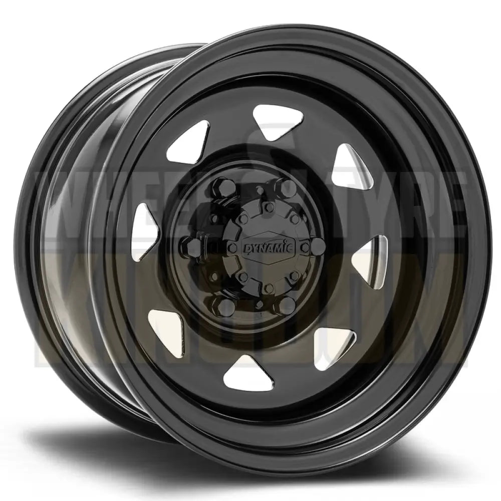 Dynamic Steel 15x6 +3 5x139.7 Sunraysia Black