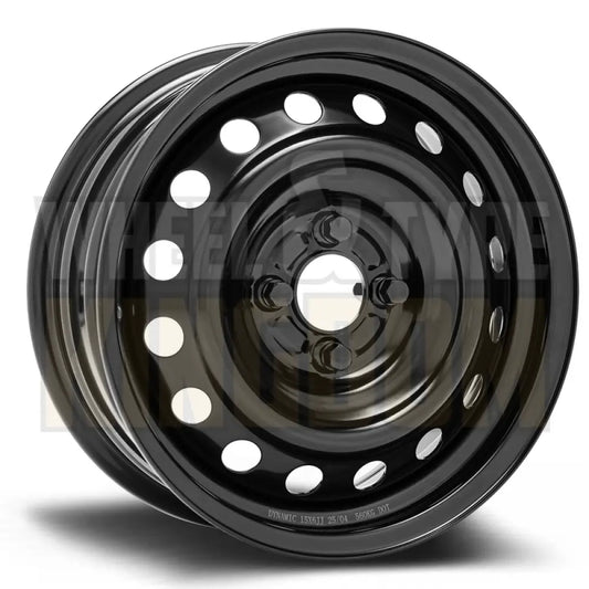 Dynamic Steel 16x6.5 +38 5x100 Oem Plus Black