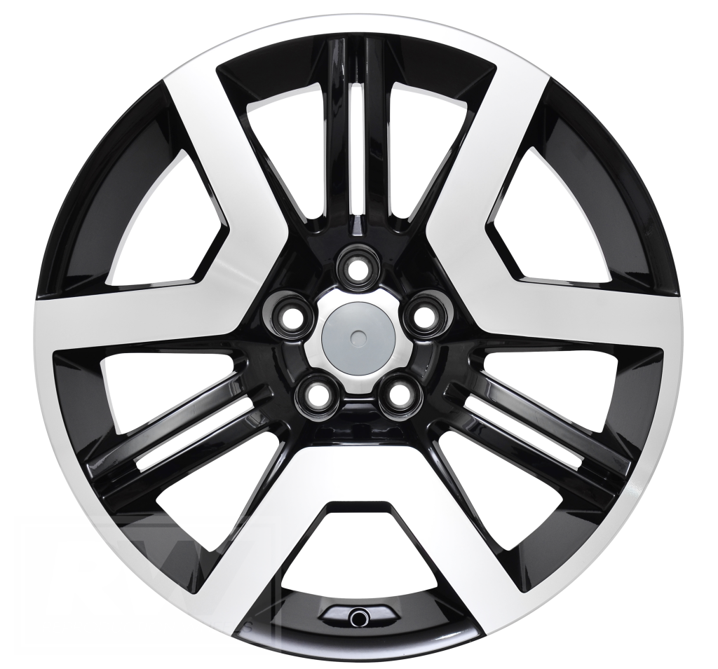 E2 Series GTS SV Performance 20 inch Black Machined REPLICA Wheels
