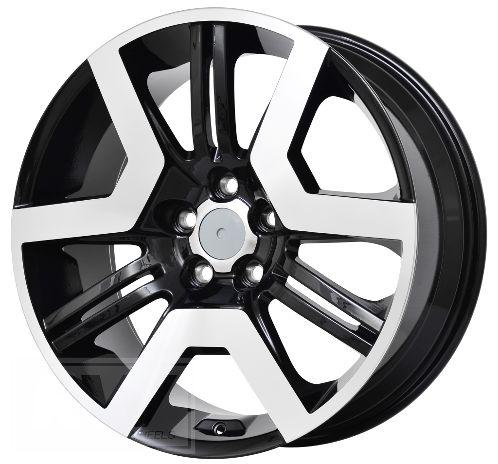 E2 Series GTS SV Performance 20 inch Black Machined REPLICA Wheels
